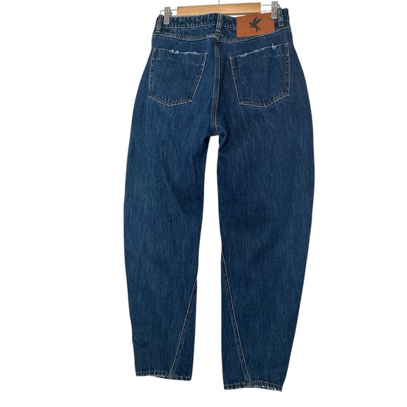 One Teaspoon Jeans Women Size 26 Blue Distressed Bohemian Baggies New‎ - Picture 1 of 8